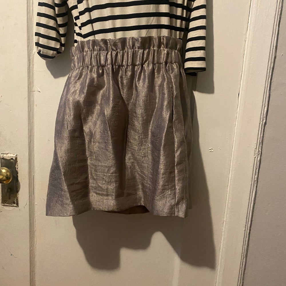Miniskirt silver